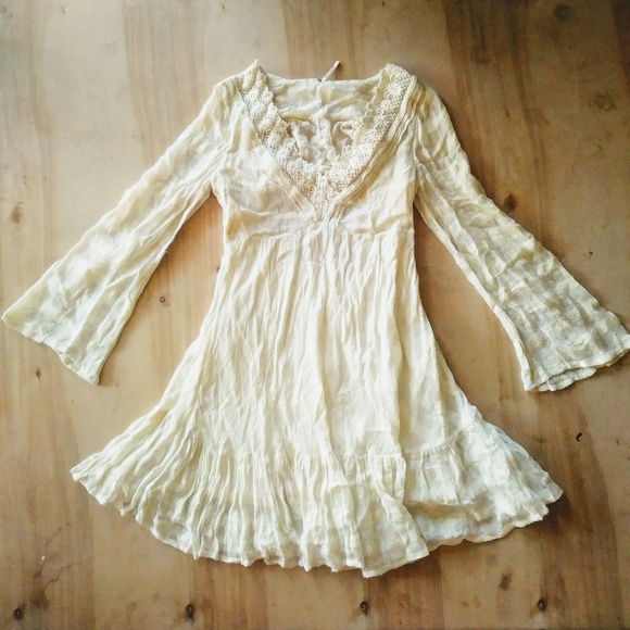 Free People Dresses & Skirts - RARE!! Free people magical gypsy style dress